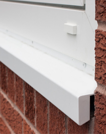 Cill-white-installed